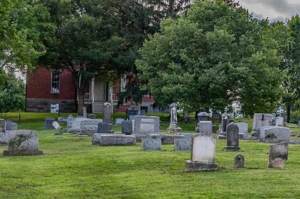 Harpers Ferry Cemetery West Virginia Usa — kuvapankkivalokuva