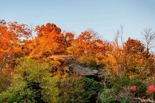 Stunning Fall Colors Harpersferry West Virginia Usa — Stockfoto