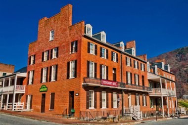 Stephenson Oteli, Lower Town, Harper Ferry Ulusal Tarih Parkı, Batı Virginia, ABD