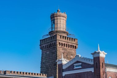 Twin Lights, Highlands, New Jersey, ABD 'de Akşam