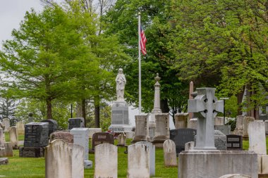 Jenny Wade 'in mezarı, Evergreen Mezarlığı, Gettysburg, Pennsylvania, ABD