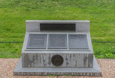 Kentucky Devlet Anıtı, Askerler Ulusal Mezarlığı, Gettysburg, Pennsylvania, ABD