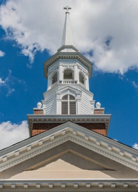 Chapel Steeple at the Lutheran Theological Seminary, Gettysburg, Pennsylvania, USA