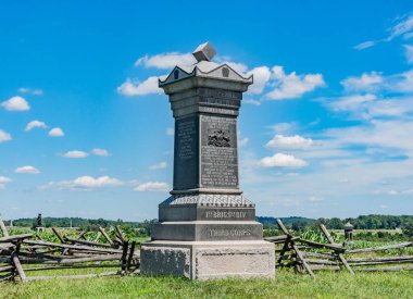 The 68th PA Infantry Monument, Gettysburg National Military Park, Pennsylvania, USA