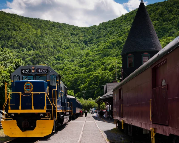 Lehigh Gorge Scenic Railway Station, Jim Thorpe Pennsylvania, USA
