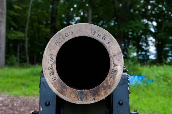 Cannon Balls Bluff Battlefield Virginia Usa — Stock fotografie