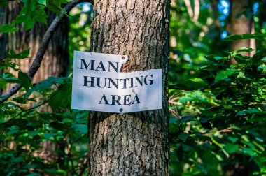 Man Hunting Area, Annapolis Rocks, Maryland USA, Annapolis Rock, Maryland