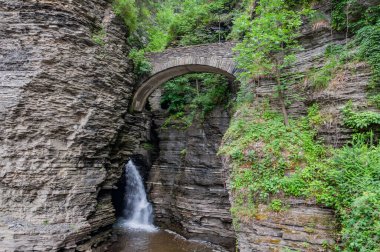 Stone Bridge at Watkins Glen, New York, USA, Watkins Glen, New York