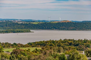 Wind Turbines Along the Susquehanna River, Samuel Lewis State Park, Pennsylvania, USA, Pennsylvania