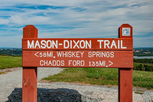 The Mason-Dixon Trail, Samuel Lewis State Park, Pennsylvania, USA, Pennsylvania