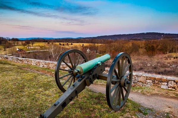 Antietam National Battlefield Sunset Maryland Usa Sharpsburg Maryland — Stock Photo, Image