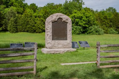 Monument to the 51st New York Infantry, Antietam National Battlefield, Maryland USA, Sharpsburg, Maryland