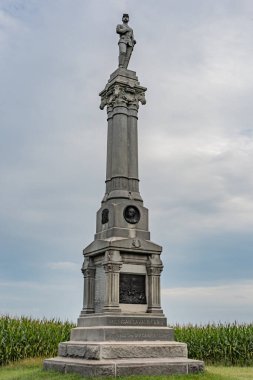 Michigan Süvari Birliği Anıtı, Doğu Süvari Alanı, Gettysburg, PA ABD, Gettysburg, Pennsylvania