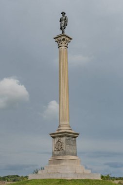 Vermont Eyaleti Anıtı, Gettysburg Ulusal Askeri Parkı, Pennsylvania, ABD, Gettysburg, Pennsylvania