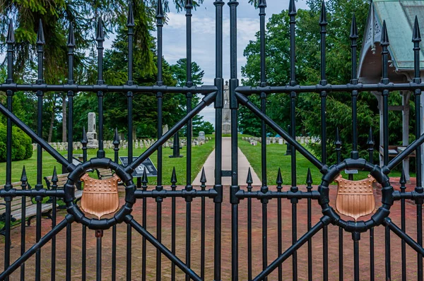 Gates Antietam National Cemetery Maryland Verenigde Staten Sharpsburg Maryland — Stockfoto