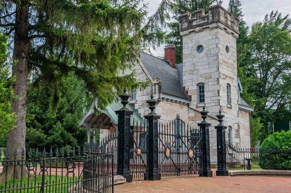 Gatehouse Antietam National Cemetery Maryland Usa Sharpsburg Maryland — Foto de Stock