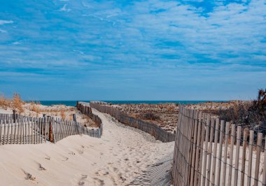 Bir kış günü kumsala gidiyoruz, Delaware, ABD, Delaware