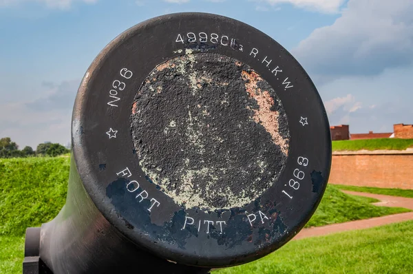 Historic Cannon Fort Mchenry Maryland Usa Baltimore Maryland — Stock Photo, Image