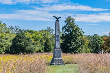 Connecticut Gönüllü Alayı 27. Anıtı, Gettysburg Ulusal Askeri Parkı, Pennsylvania, Gettysburg, Pennsylvania