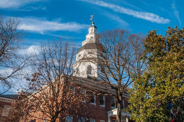 Maryland State House Annapolis Maryland Usa Annapolis Maryland — 스톡 사진