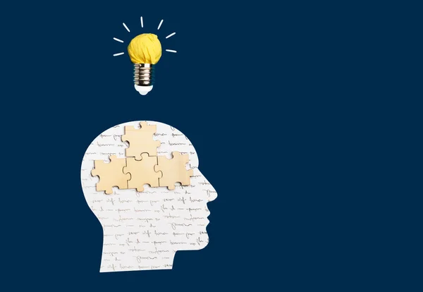 Concept Rational Irrational Thinking Ideas Innovation Inspiration Creativity Style Symbol — Stockfoto