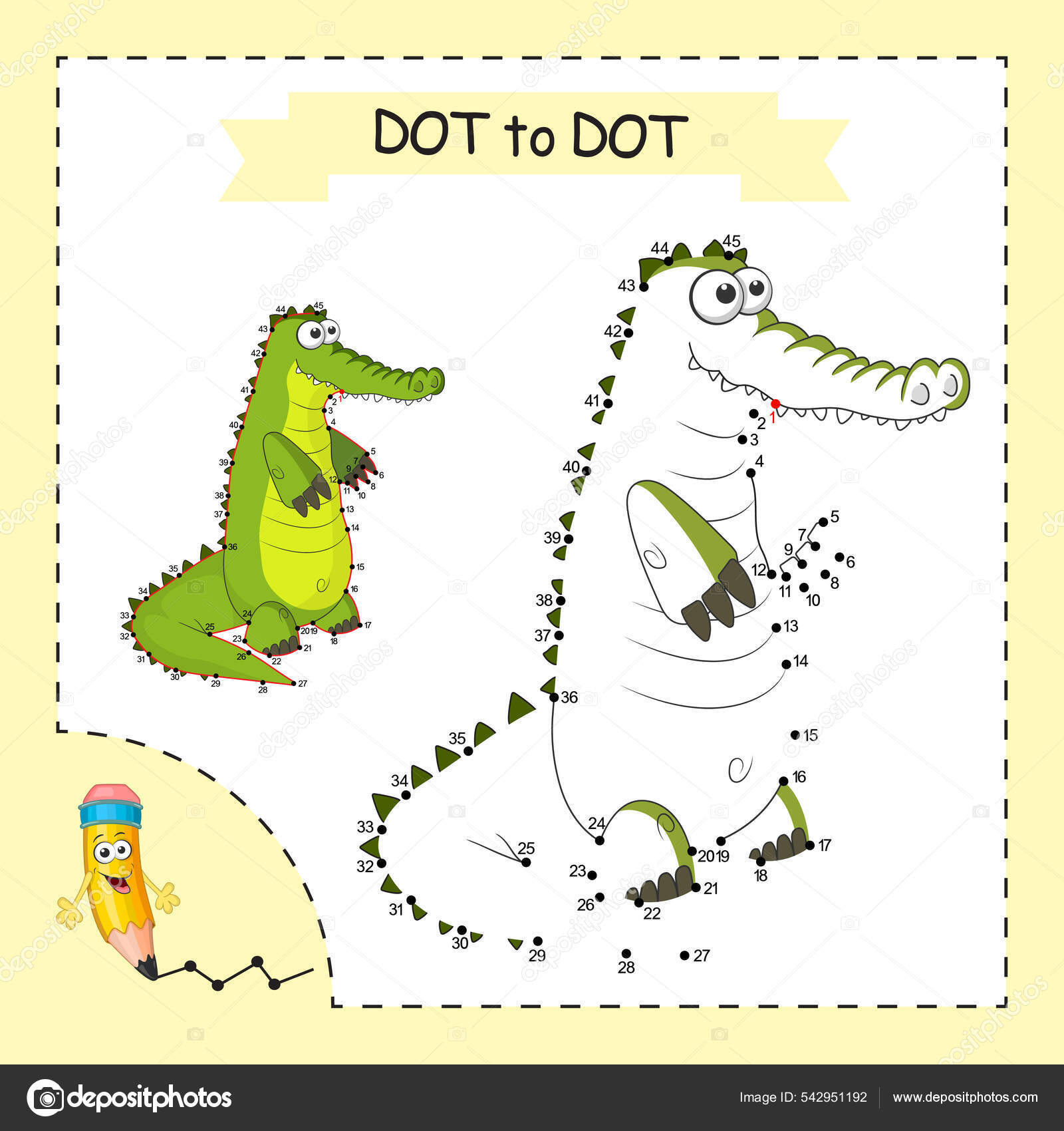 Conecte o jogo de pontos para crianças e página para colorir com