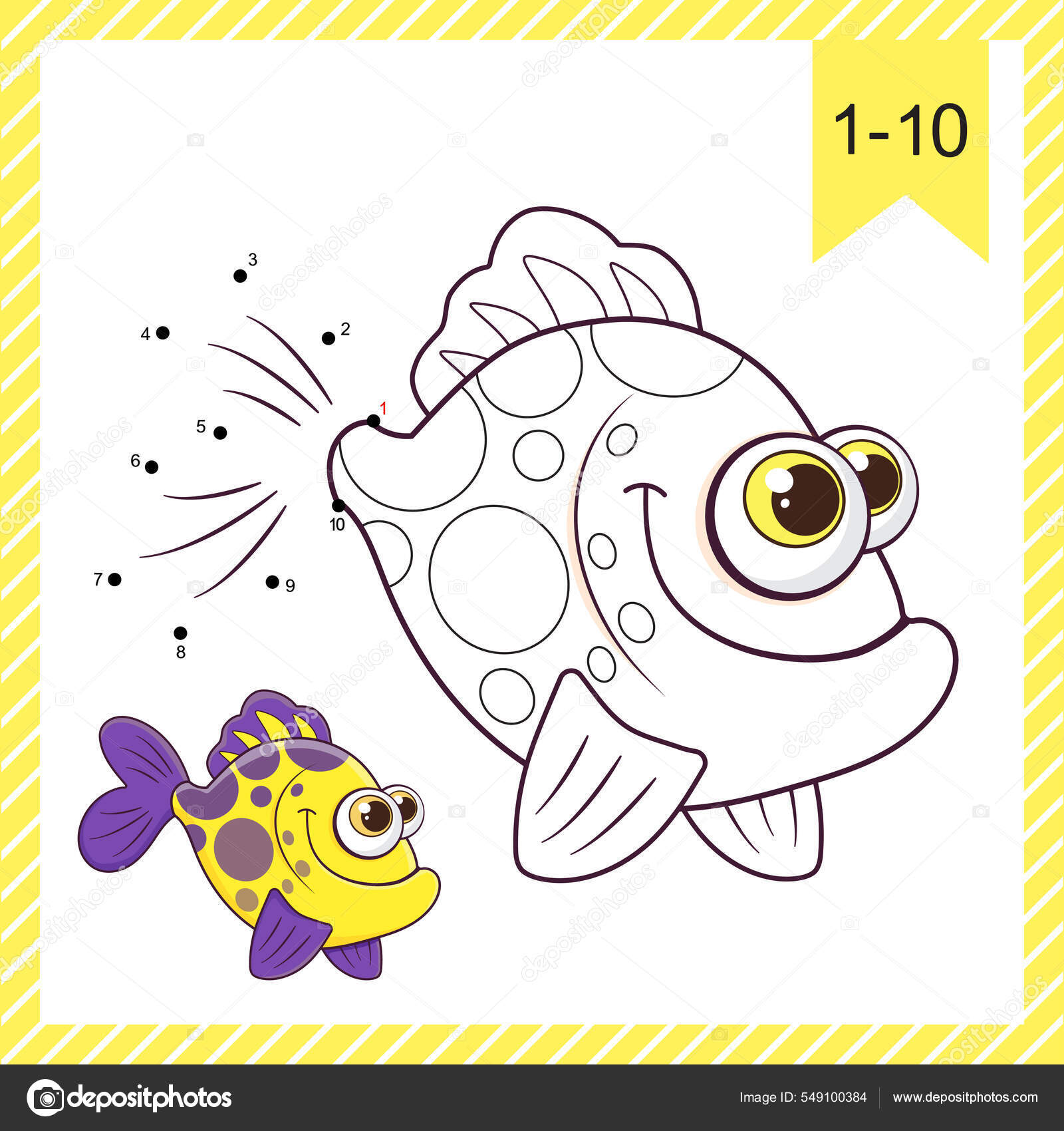 How to Draw a Baby Fish