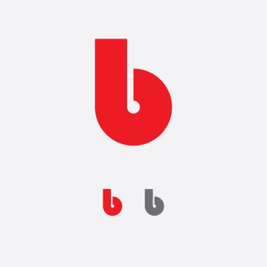 B, B harfi temalı logo
