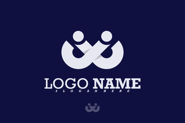 Wzór Ikony Logo Litery List Kreatywnych Czcionek Symbol Monogram Kreatywny — Wektor stockowy