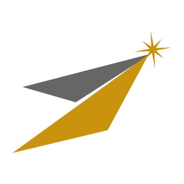 Başarı refah eylemi prestij logosu şablonu izole