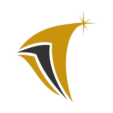 Başarı refah eylemi prestij logosu şablonu izole