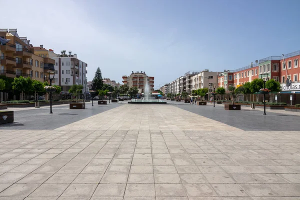 Demre Antalya Turkije Juni 2019 Het Centrale Plein Van Stad — Stockfoto