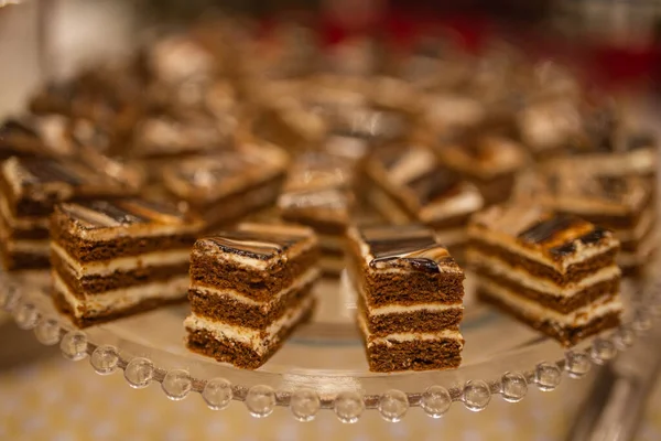 Dessert Cake Buffet Table Restaurant — Stock Photo, Image