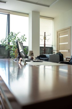 office room in the director of the business center.