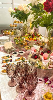 Yemek şirketi etkinliği, tatil için yemek servisi..