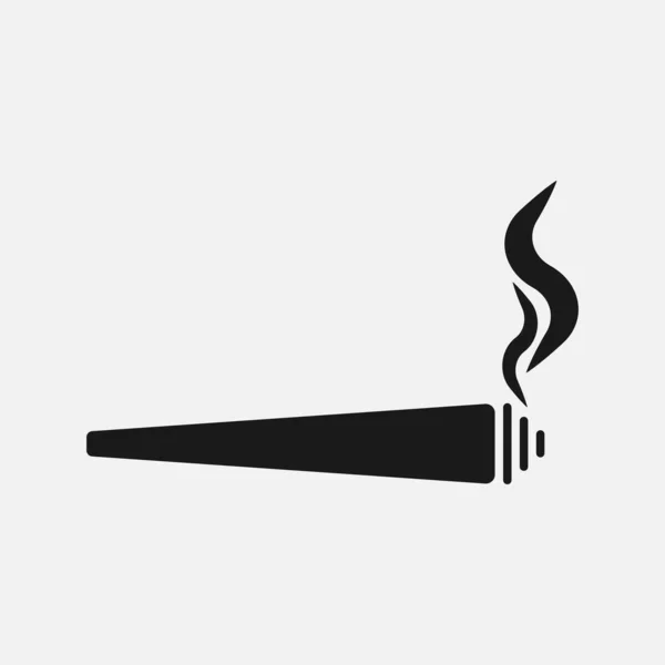 Marihuana icono del vector conjunto sobre fondo blanco — Archivo Imágenes Vectoriales