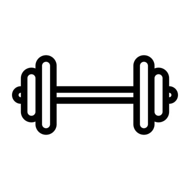 Mankafa simgesi. Beyaz arkaplanda çizgi vektörü