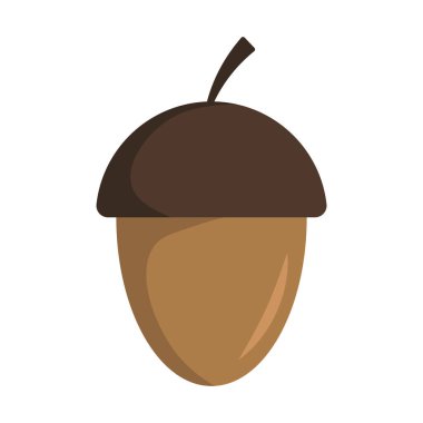 Beyaz arkaplanda izole edilmiş mısır vektörü simgesi.