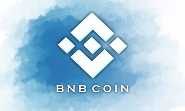 BNB para dijital kripto para siber para illüstrasyonu