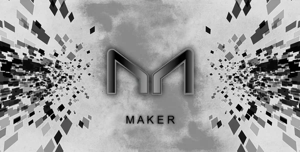 Şifreli bozuk para sembolü yap. Engelleme teknolojisi.