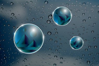 Mana kripto para birimi. Mana madeni para geçmişi. Mana soyut arka planda. Mana baloncukta.