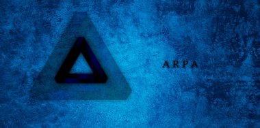 Arpa Zinciri ARPA kripto para birimi. Engelleme teknolojisi. Kabarcıktaki ARPA