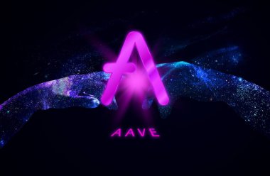 Aave Chain Aave kripto para birimi. Engelleme teknolojisi.. 