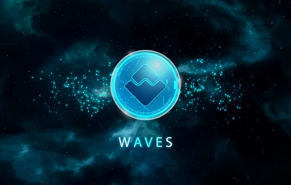 Kripto para sembolü dalgaları. Engelleme teknolojisi