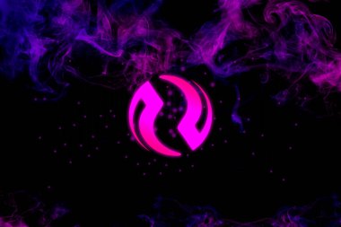 Enjektif Protokol (INJ) şifreleme madeni para sembolü. Engelleme teknolojisi