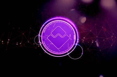 Kripto para sembolü dalgaları. Engelleme teknolojisi