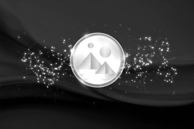 Mana kripto para birimi. Mana madeni para arka planda. Mana soyut arka planda.