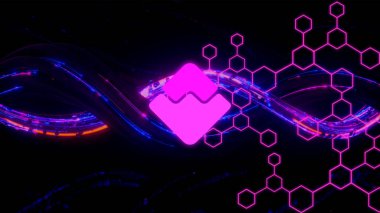 Kripto para sembolü dalgaları. Engelleme teknolojisi.