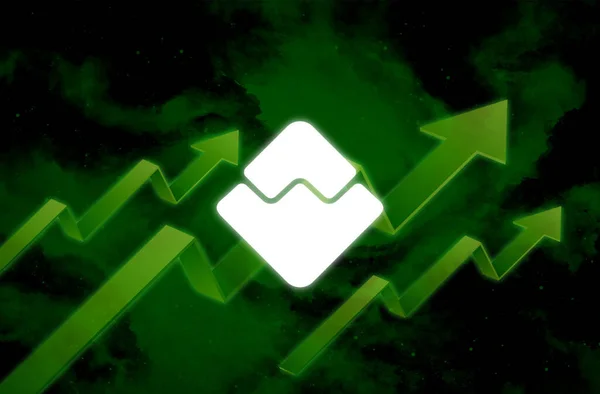 Kripto para sembolü dalgaları. Engelleme teknolojisi.