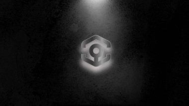 Özgeçmiş üzerinde Ankr simgesi. Ankr şifreleme para birimi.